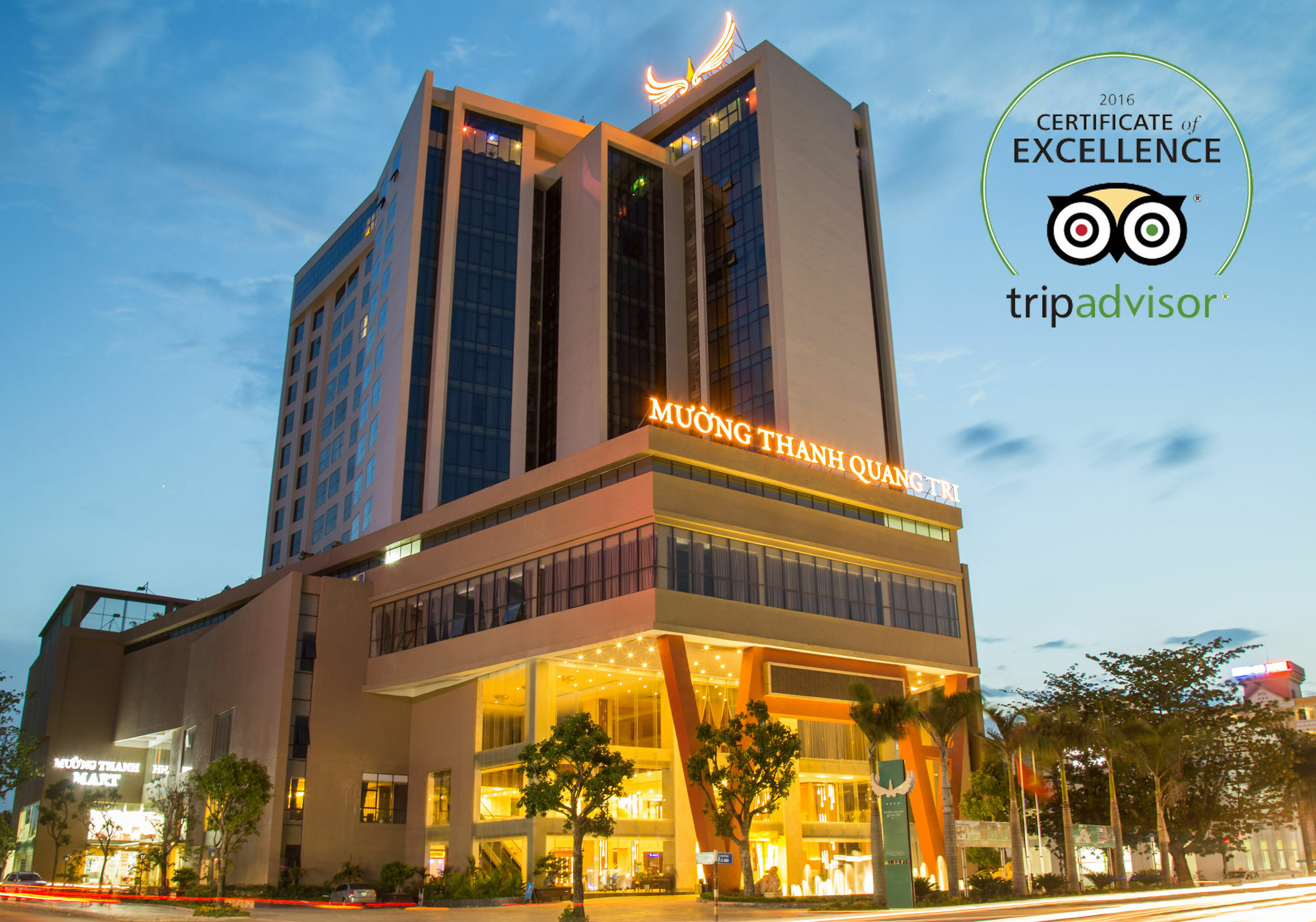Muong Thanh Grand Quang Tri Hotel Exteriör bild